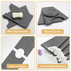 Faucet Mat for Kitchen Sink, Quick Drying Stone Sink Tray, Water Absorbent Soap - Image 6