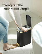 Cesun Small Bathroom Trash Can - Image 6
