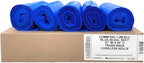 Ultrasac Heavy Duty 55 Gallon Blue Trash Bags - Image 2