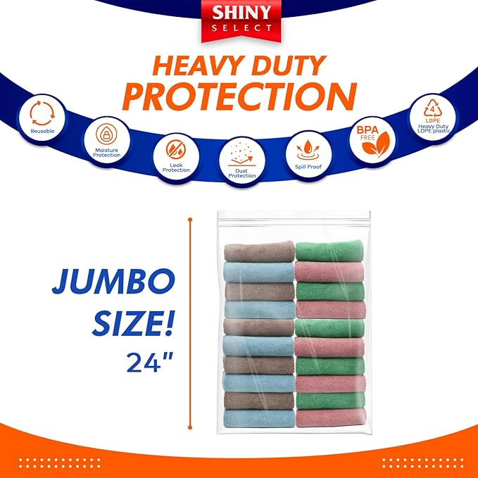 25 count – Extra Large Storage Bags - Image 8