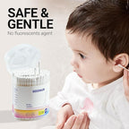 Baby Cotton Swabs, Baby Ear Cleaner Paper Sticks - Image 8