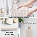 ZLR Silicone Dish Drying Mat 12" x 12" Square - Image 4