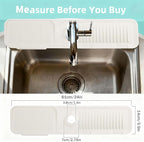 24 Inch Longer Faucet Mat, kitchen sink splash guard-Kitchen Sink Faucet Mat - Image 4