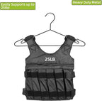 Heavy Duty Metal Hangers with Unique Hook Design Durable & Sturdy Coat Hangers - Image 6