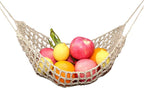 Fruit Hammock for Kitchen Under Cabinet, Large Macrame Fruit Hammock for by Ycsst
