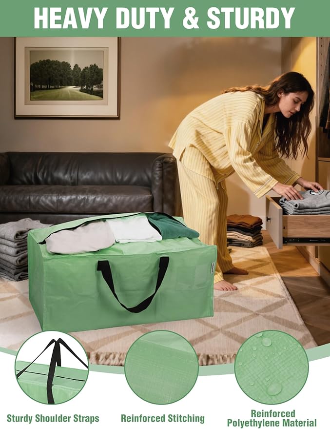 WORKPRO 10 Pack Extra Large Moving Bags - Image 4