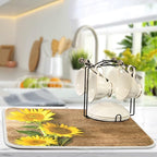 Absorbent Dish Drying Mat for Kitchen Counter - Image 5