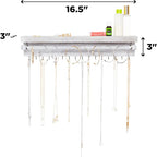 Rustic Necklace Jewelry Organizer - Image 9