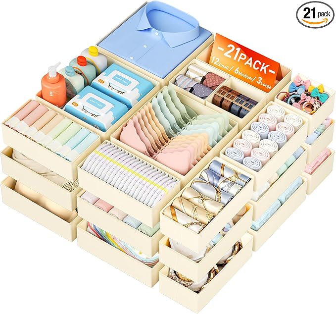 DIMJ Drawer Organizer Clothes Storage by DiMJ