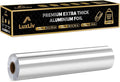 Aluminum Heavy Duty Tin Foil Roll – 12 inch wide x164 ft Length, 161 sq ft – by LuxLiv
