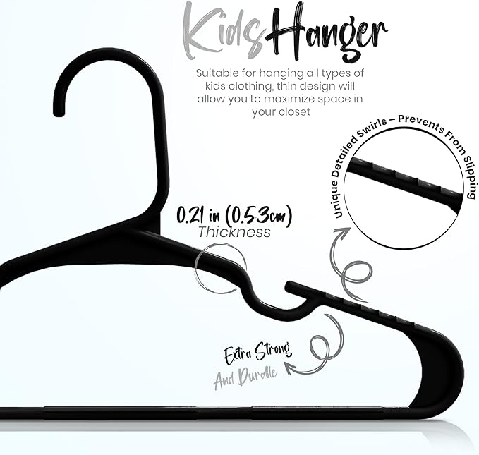 Utopia Home Kids Hangers 100 Pack - Image 6