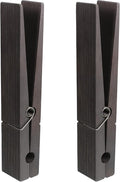Blulu 2 Pcs 12 Inch Jumbo Wooden Clothespins Large Clothespin Towel Holder by Blulu