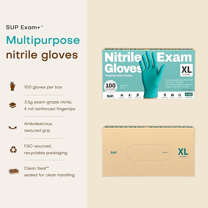 SUP Powder-Free Nitrile Gloves - Image 6