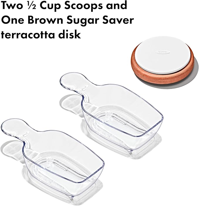 OXO Good Grips 8-Piece Prelabeled Baking POP Container Set - Image 4