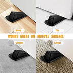 Crosize 5 Pack Door Stoppers for Bottom of Door, Premium Rubber Door Stops - Image 6