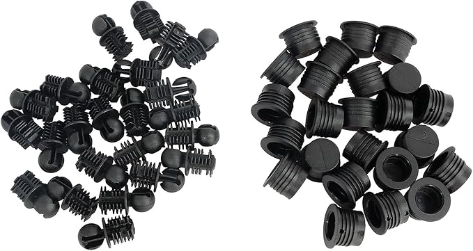Speaker Grill Guide 24Pairs Black Plastic Ball and Socket Type Grill Guides - Image 4