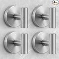 Shower Hooks for Inside Shower, No-Drill Removable&Reusable Towel Hooks for by WingWider