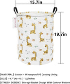 QUEENLALA Large Storage Basket, Laundry Hamper/Bathroom/Home Decor/Collapsible - Image 2