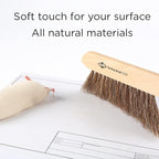 ALVIN Mini Dusting Brush, 100% Horsehair and Wood Handle, and Architecture - Image 6