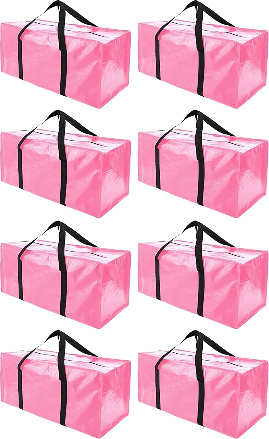 8 Pack Extra Large Moving Bags by PANDA+JOYS