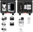 Hard Case for DJI Mini 3 Pro: IP67 Waterproof Carrying Cases for Mini 4/3 Pro/3 - Image 2