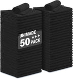 Microfiber Cleaning Cloth, 50 Pack Microfiber Towels by Unimade