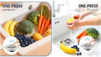 2Count 3-in-1 Kitchen Sink Drain Strainer & Stopper - Image 7