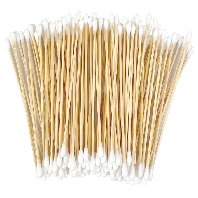 Eyxformula 200 Pcs 6 Inch Long Cotton Swabs by eyxformula
