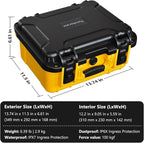 Case for Dewalt Battery, Hard Storage Organizer Box for 12V/20V/60V Battery and - Image 6