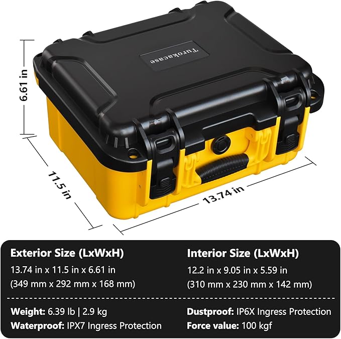 Case for Dewalt Battery, Hard Storage Organizer Box for 12V/20V/60V Battery and - Image 6