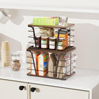 Extra Large 2 Pack Potato and Onion Storage Bins, Stackable Storage Pantry - Image 5