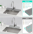 24 Inch Longer Faucet Mat for Kitchen SinkBathroom Kitchen Sink Splash Guard - Image 7