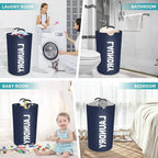 StorageRight 90L Large Laundry Basket, Laundry Hamper, Dirty Clothes Hamper - Image 6