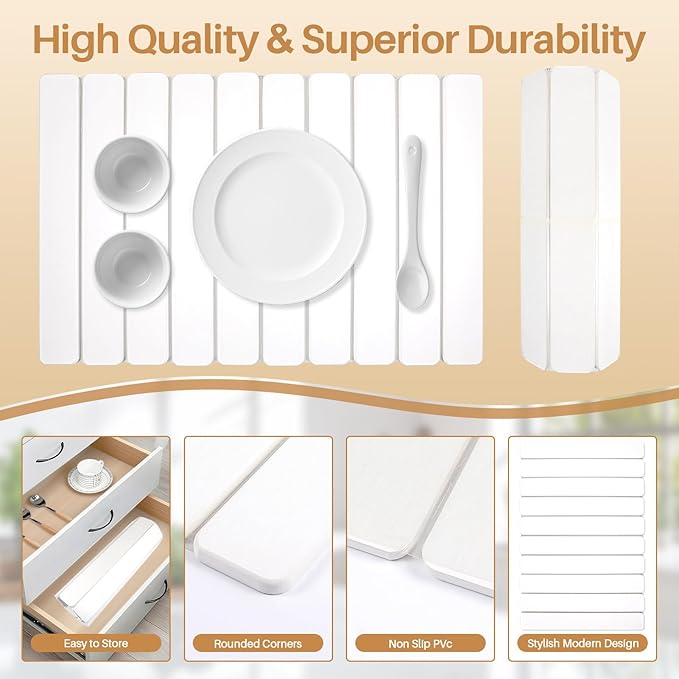 2 PCS Quick Dry Stone Dishes Mats - Image 3