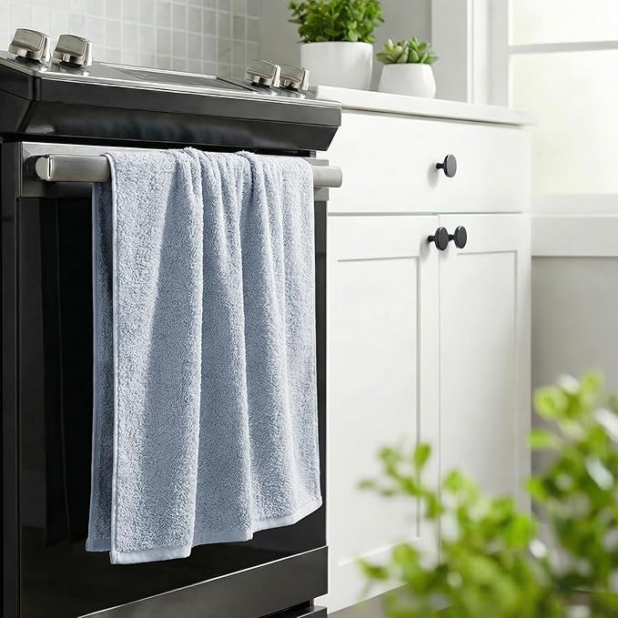 REDKISS 2-Pack Luxury Hand Towels, 16x32 Inch 450 GSM 100% Cotton, Super Soft - Image 8
