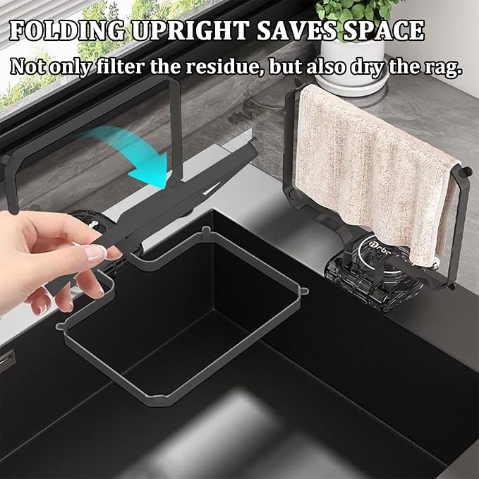 Kitchen Sink Strainer with 100 PCS Filter Mesh Bag, Food Waste Filter Basket - Image 8