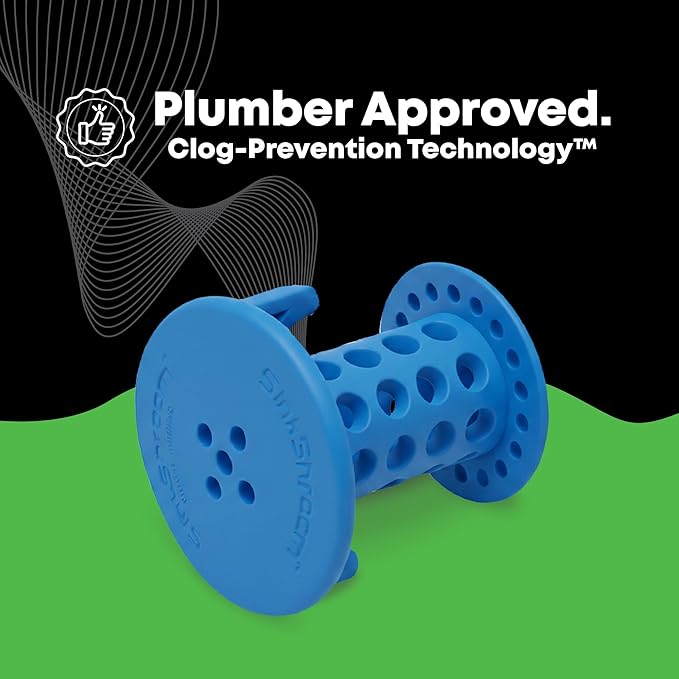 SinkShroom SSBLU988 Sink Drain Protector Hair Catcher/Strainer/Snare - Image 9
