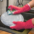 ForPro Natural Rubber Gloves, 6 Pairs Reusable Multi-Purpose Household Cleaning - Image 6