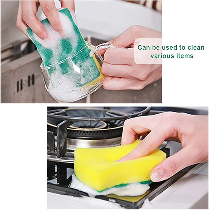 Kitchen Cleaning Sponges, Cleaning Sponges in Bulk, Non Scratch Dishwashing - Image 6
