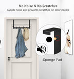 DOKU Over The Door Hook, Heavy Duty Over Door Hanger Holder - Image 4