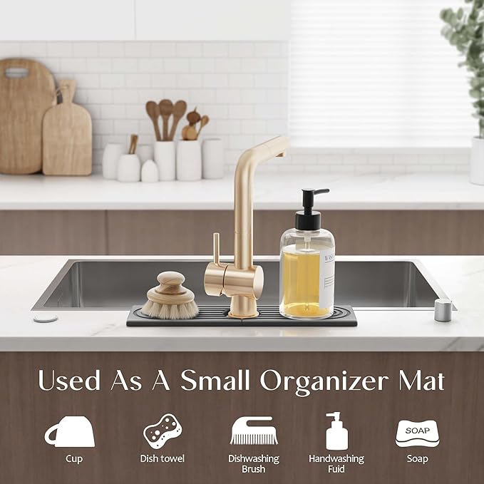 Kitchen Sink Faucet Mat - Image 4