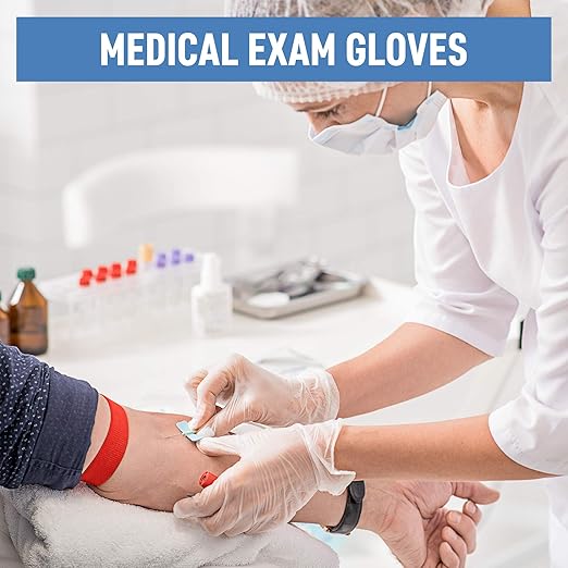Powder Free Disposable Gloves Small, - Image 4
