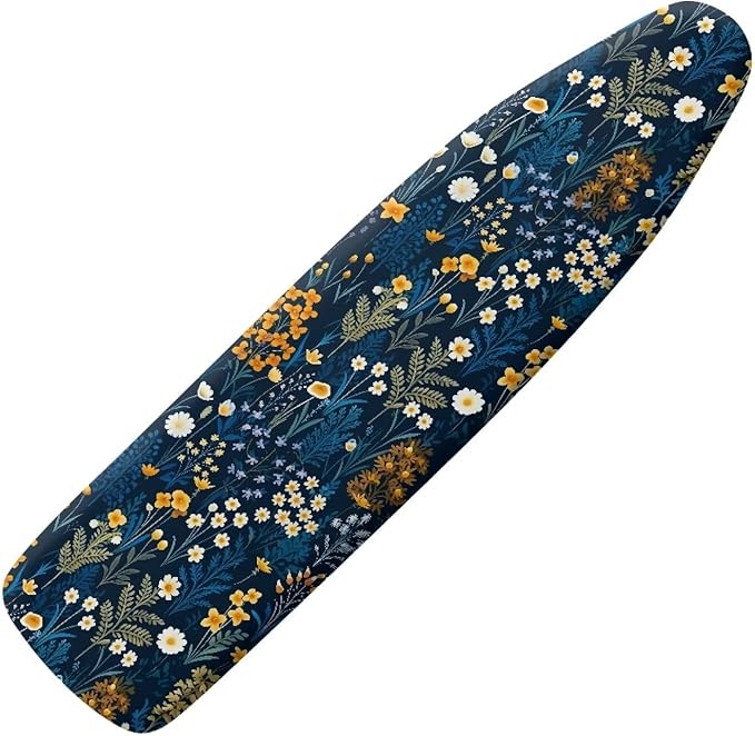 Retro Floral Print Ironing Board Cover Home Decor Accessories Iron Board Pad by Tomeusey