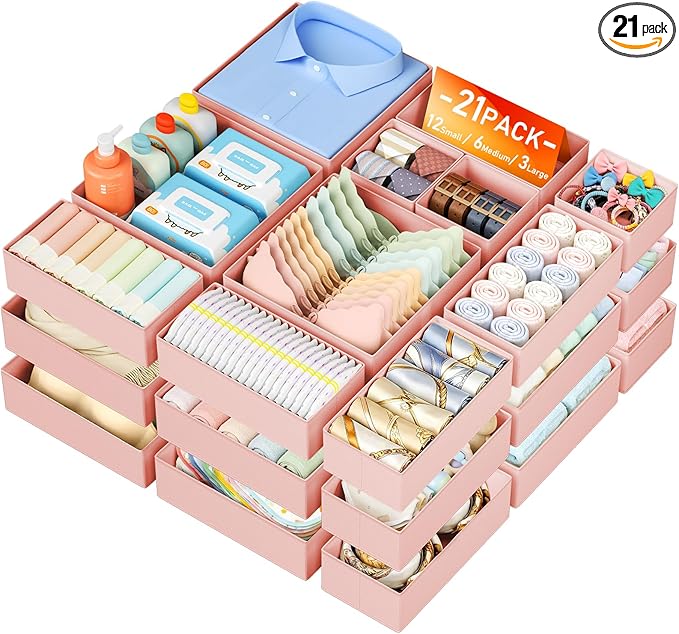 DIMJ Drawer Organizer Clothes Storage by DiMJ