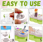 New Paint Brush Cleaner Tool, Brush Rinser Cup Painting Running Water - Image 5