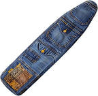 Jeans Pattern Ironing Board Cover Resist Scorching Extra Wide Ironing Board by Psesaysky