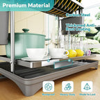Simple Trending Dish Drying Rack, 2-Tier Dish Rack - Image 6