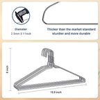 SPECILITE Wire Metal Clothes Hangers Bulk 300 Pack - Image 2