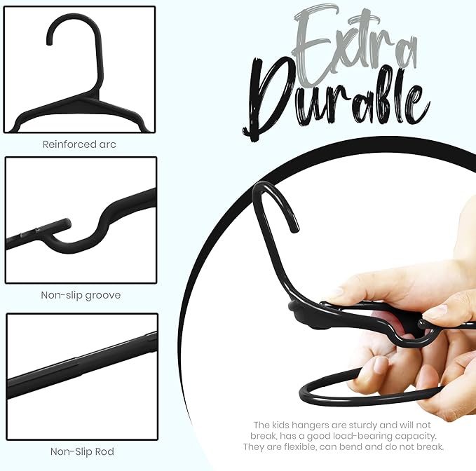 Utopia Home Kids Hangers 100 Pack - Image 7