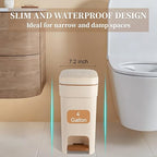 JiatuA Small Bathroom Trash Can - Image 5